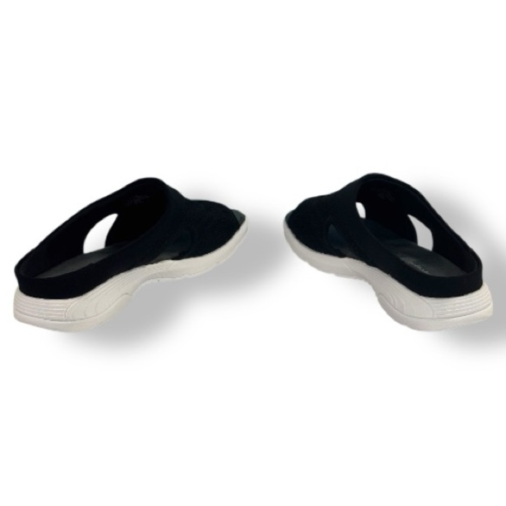 New in Box Easy Spirit Traciee Slip On Sandals Black Shoes Women's 7.5M Tine2